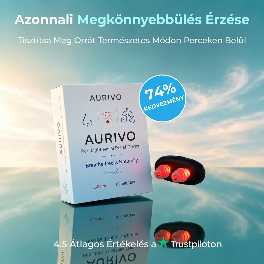 Aurivo – Vörösfényes Orrenyhítő